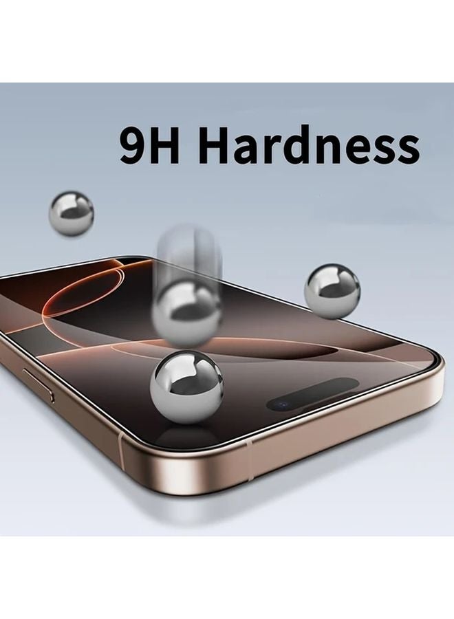 iPhone 15 Screen Protector Set 3 Pack Tempered Glass 9H Hardness Anti Scratch Case Friendly - Image 5